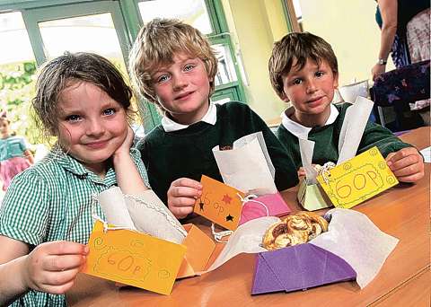 Enterprising pupils make tasty profit
