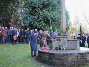 Church filled as respects are paid