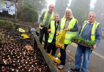 Village litter pickers get to work