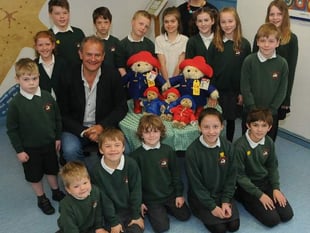 Hugh tells pupils of the bear essentials of film