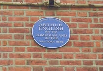 Arthur English  commemorated at  Aldershot birth place