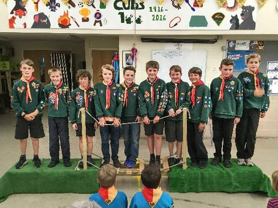 Cubs and Scouts moving on up