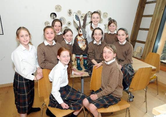 On trail of Easter eggs and hares