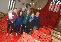 12,000 poppies to mark WWI armistice