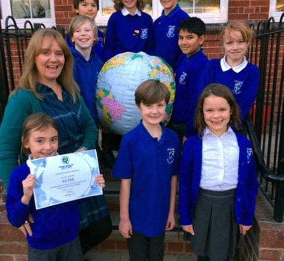 Silver award for geography lessons