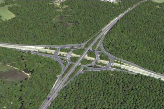 Overnight closures and reduced speed limits at M25 junction with A3