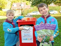 Scouting for festive cards in Fernhurst and Liphook