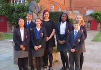 Mental health campaigner gives talks to pupils