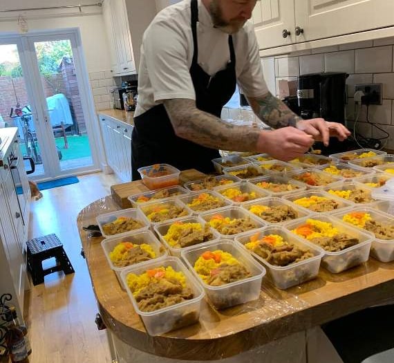 #HelpingHand round-up: Furloughed chef puts skills to use for NHS