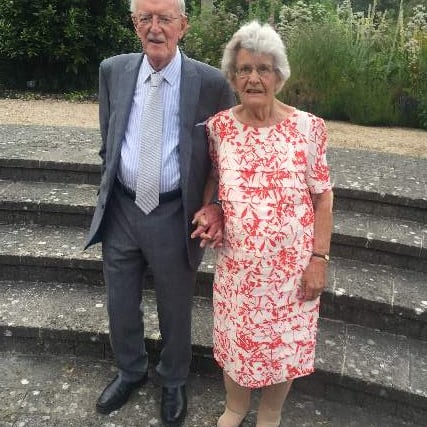 An egg-xtra special Easter for platinum pair Pat and David