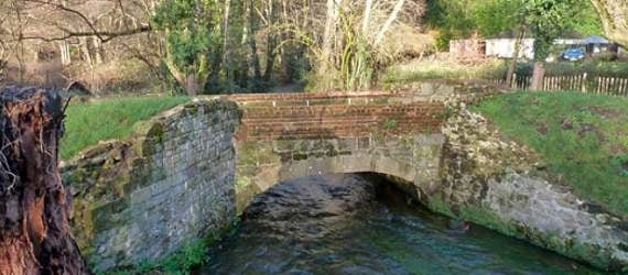 Bramshott aqueduct honoured in book