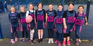 Mum and daughter duo teaching netball skills from home