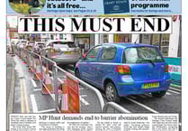 Farnham's cone and barrier bonanza to be removed 'immediately'