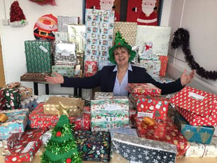 Council giving out Christmas presents