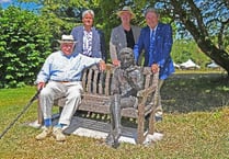 Alan Titchmarsh unveils statue to mark Gilbert White's 300th anniversary