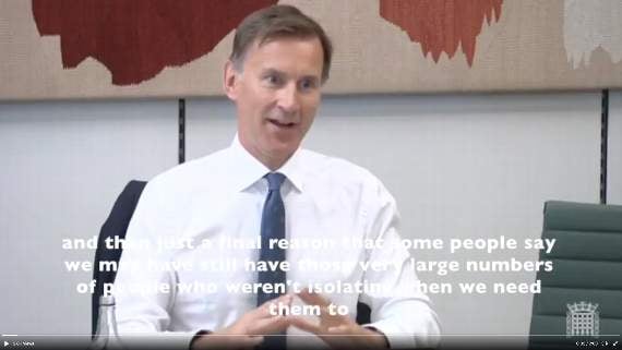 MP Jeremy Hunt: UK must learn from its mistakes and others’ success a lot quicker