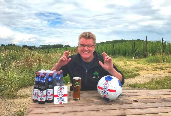 Hogs Back Brewery ‘delighted' to honour its Euros free pint pledge