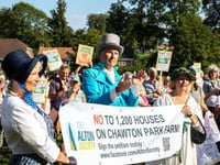 Protest to protect Austen country