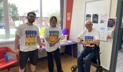 Charity walk no mean feat for Ataxia group founder
