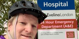 Policeman completes charity bike ride for son