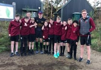 Oakmoor pupils join Brian Wood on run