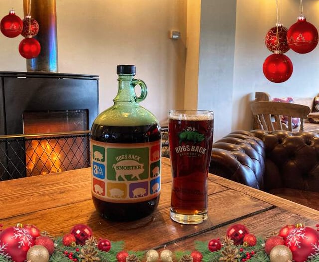 Entertainment is on tap at the Hogs Back Brewery