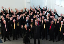 Hart Male Voice Choir is singing 'better than ever' ahead of Christmas concert