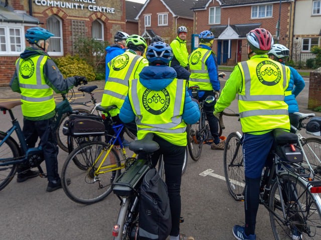 The Petersfield Bicycle Buddies wants to see more people out and about on their cycles