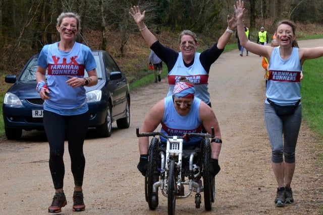 Farnham Runners enjoy memorable run in forest