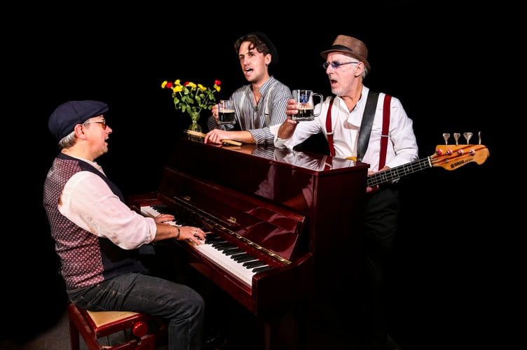 Chas and Dave tribute band Rockney. 