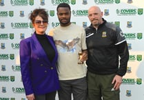 Farnham Town players celebrate at end of season awards