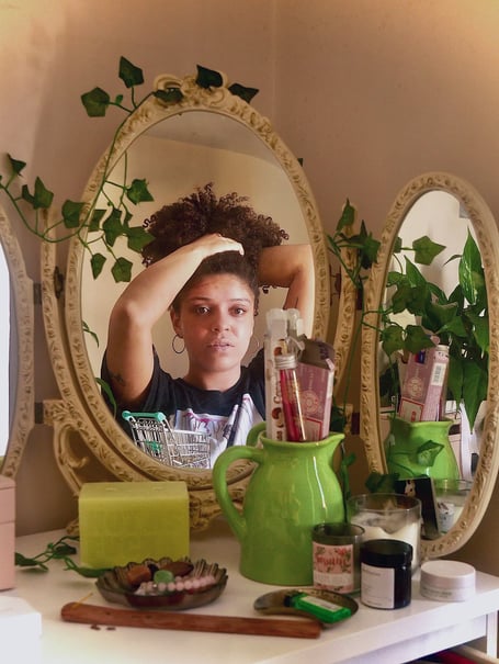 Yasmin Dawes, starring in the play Patricia Gets Ready.