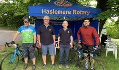 Haslemere Rotary provides refreshing pit stop