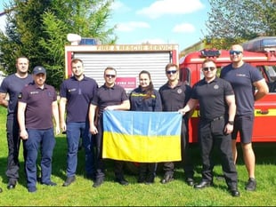 Haslemere firefighter heads to Poland to help Ukrainian efforts