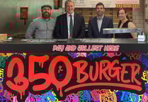 Win £50 to spend at 350 Burger at The Shed in Bordon