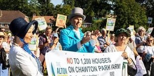 Campaigners against Chawton Park Farm homes pleased with council