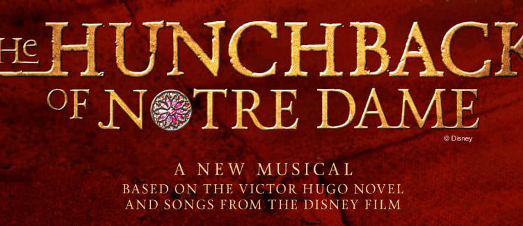 Publicity poster for The Hunchback of Notre Dame at Perins School in Alresford in 2022.
