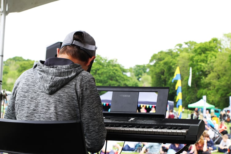 The view from the main stage at Chiddfest. Picture by Jason Ingold