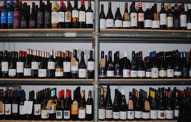 The Wine Yard in Lion & Lamb Yard, Farnham, stocks more than 500 wines from all over the world