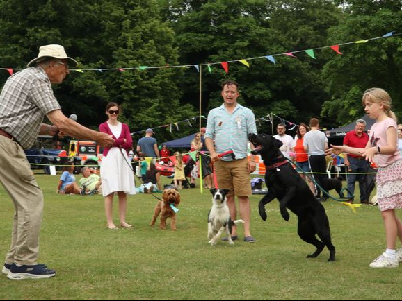A dog show was held at Hambledon’s Village Fete. Photo by David Edmiston