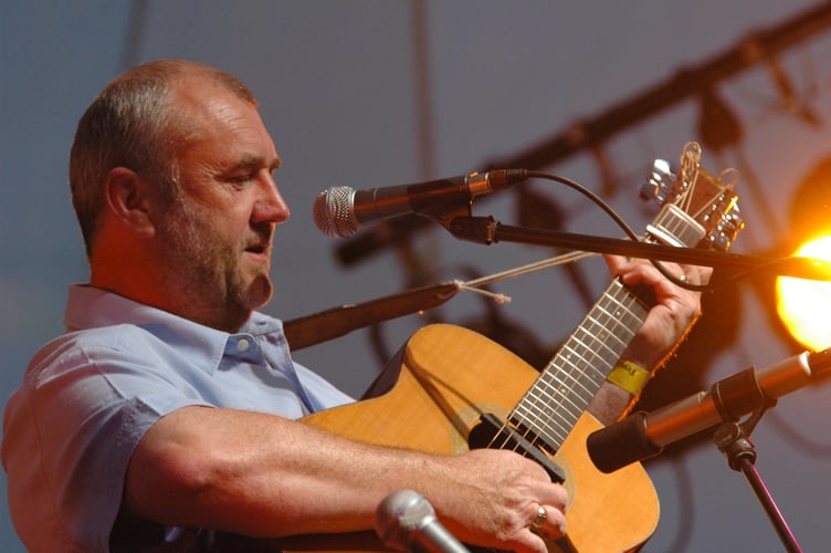 Folk singer Bob Fox.