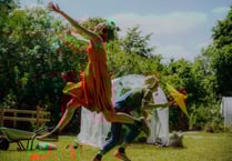 Dancing lesson on plants at Farnham Maltings
