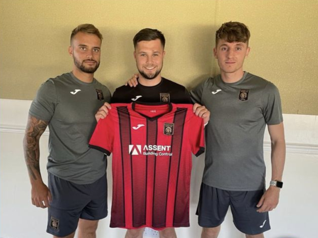 Pat Suraci (left), Zak Sharp and Joe Lea