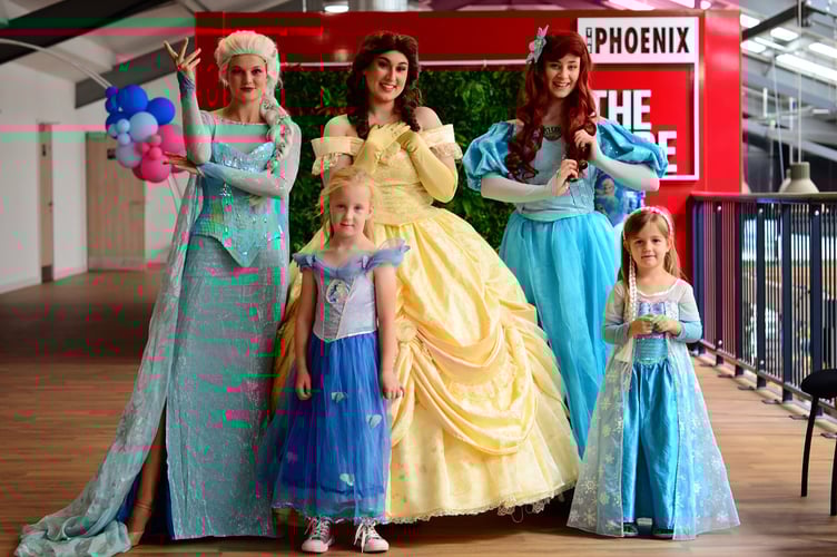Princess party at The Shed in Bordon, September 2022.