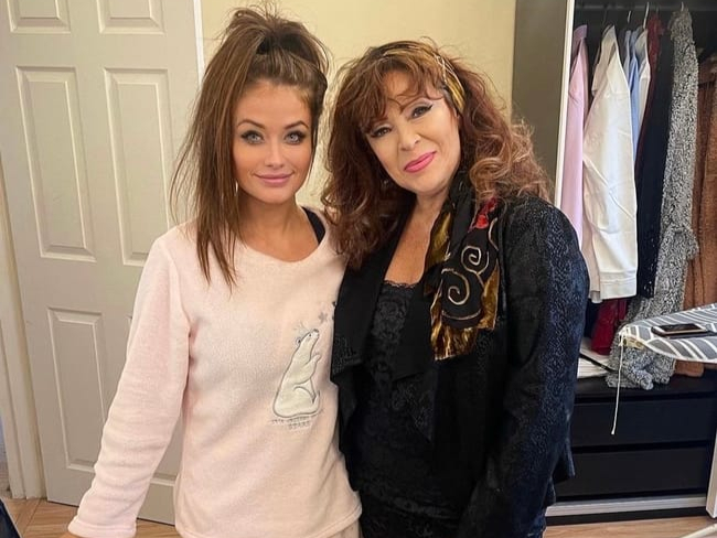 Jess Impiazzi (left) is starring in Keep Calm & Carry On on Amazon Prime