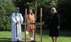 Tree planted at Fernhurst church in tribute to Queen Elizabeth II