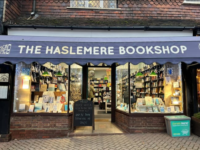The Haslemere Bookshop is facing rising energy costs
