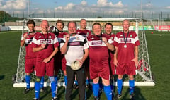 Cup success is a stroll in the park for Farnham’s walking footballers