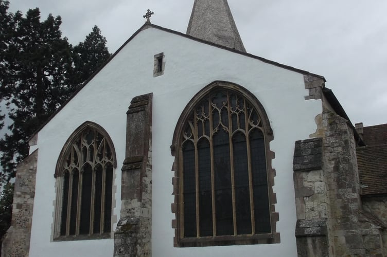 The Church of St Lawrence in Alton, July 4th 2017.