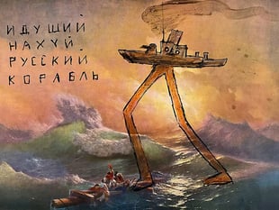 Ukrainian artists exhibit at St Andrew’s Church in Farnham